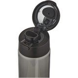 700 ml RCS Trinkflasche aus recyceltem Kunststoff mit Multifunktionsdeckel und Klappstrohhalm - Vreilga