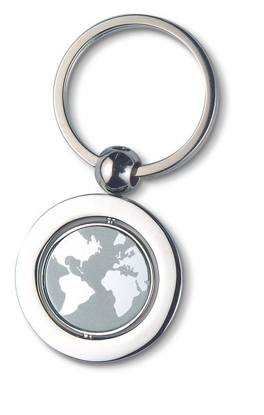 Schlüsselring , Weltkarte Miristz