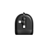 ICE-R Einziehbares USB-C- und Lightning-Kabel 60 W 1 Meter Vregun