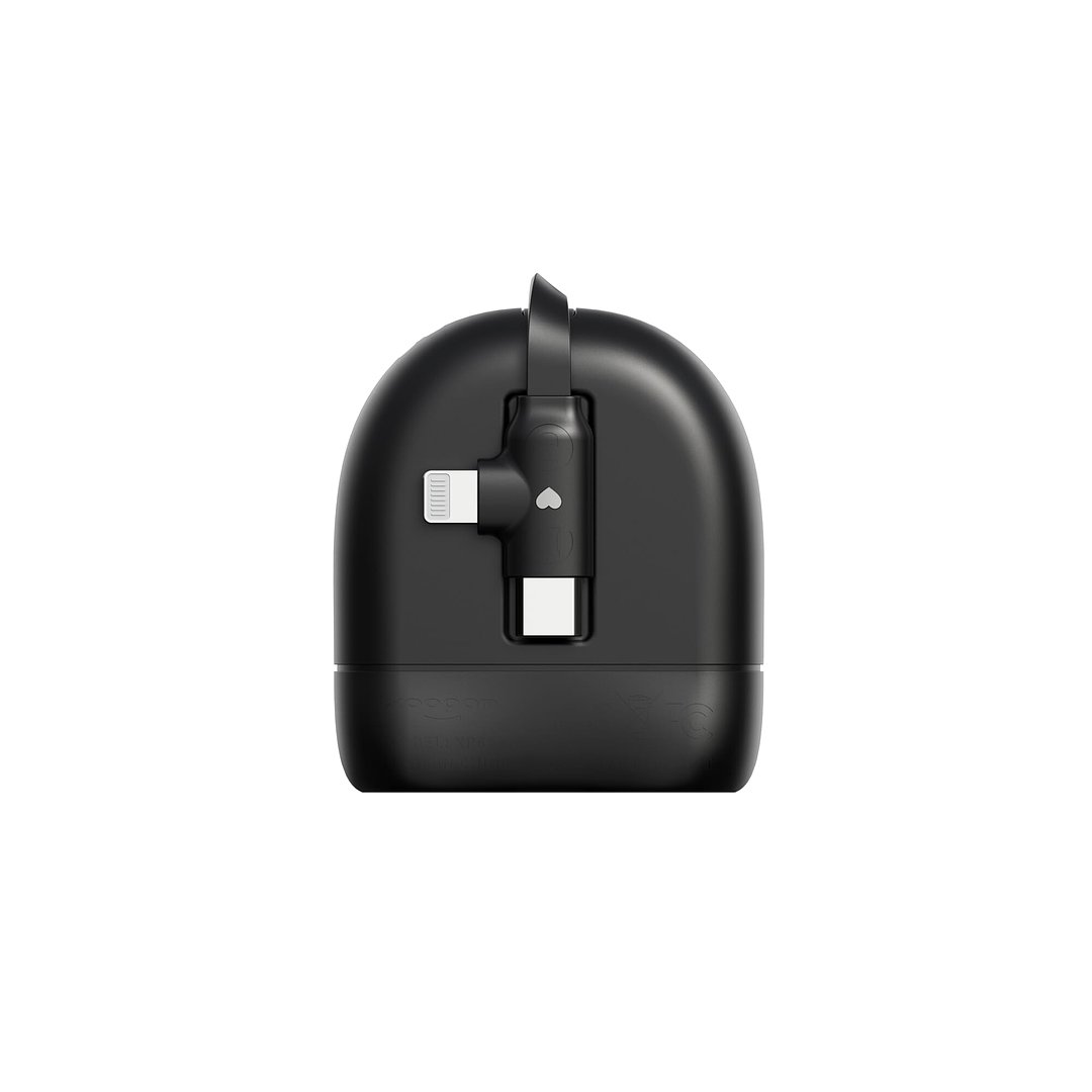 ICE-R Einziehbares USB-C- und Lightning-Kabel 60 W 1 Meter Vregun