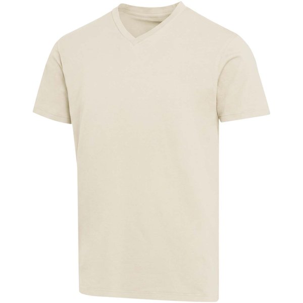 Kurzärmeliges T-Shirt V-Ausschnitt aus 200 g/m² Bio Baumwolle (OCS), unisex - Benina