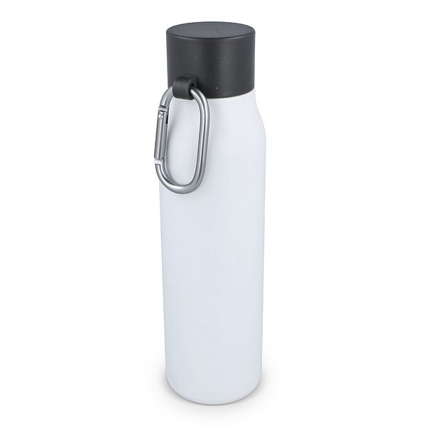 Karabiner mattierte Isolierflasche 600 ml Paunas