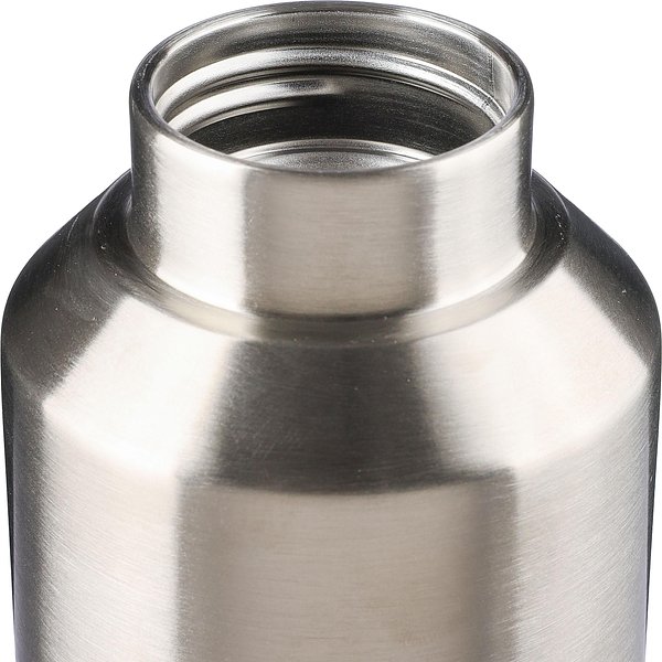 Recycelte doppelwandige Trinkflasche aus Edelstahl (600 ml) Nigna