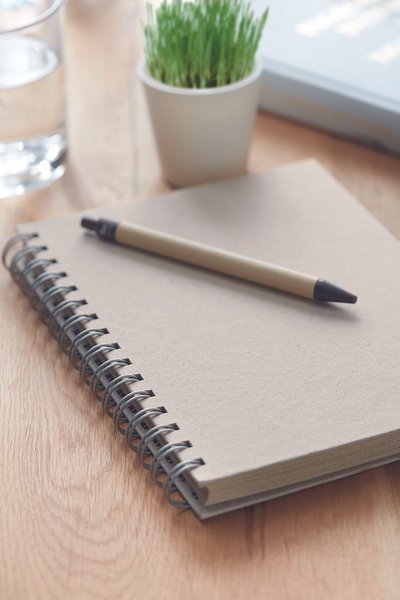 DIN A5 Notizbuch Graspapier Lolfena