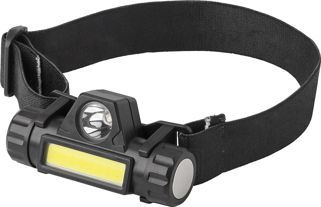 Stirnlampe Maraina | Kunststoff | LED + COB | USB-C aufladbar