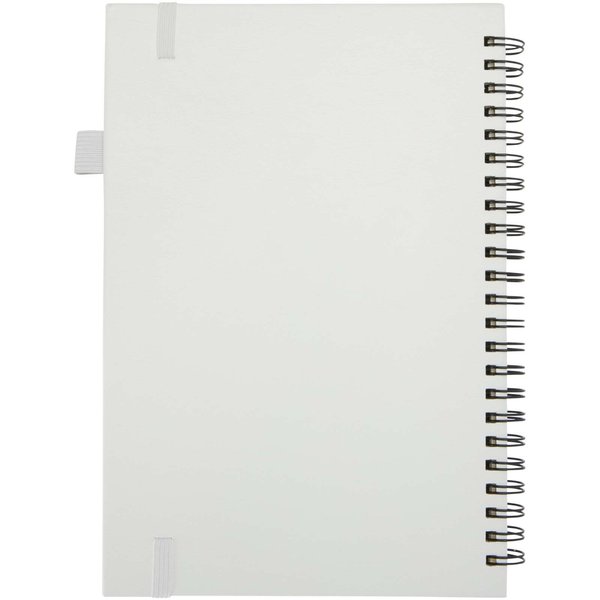 A5 Hardcover Spiralnotizbuch aus recyceltem Kunststoff - Palin