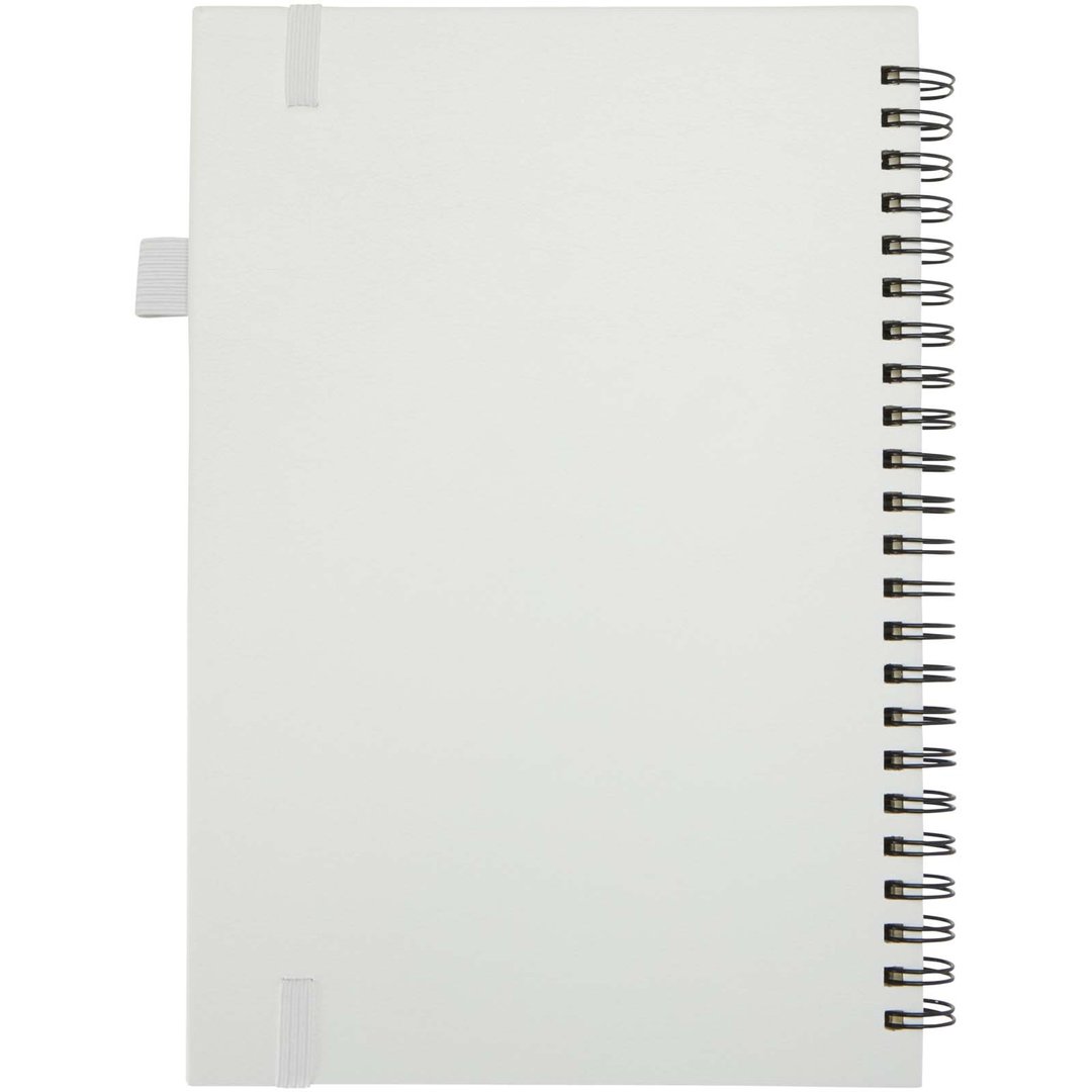 A5 Hardcover Spiralnotizbuch aus recyceltem Kunststoff - Palin