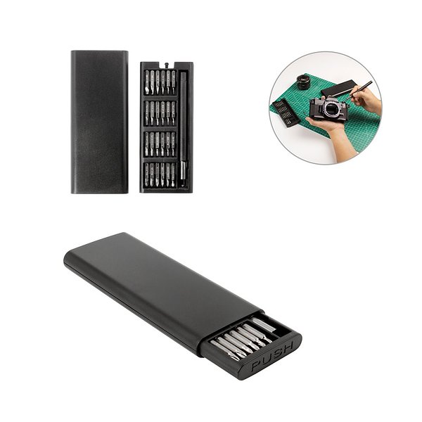 Schraubendreher-Set mit verschiedenen magnetischen Spitzen aus Carbonstahl Corscieri