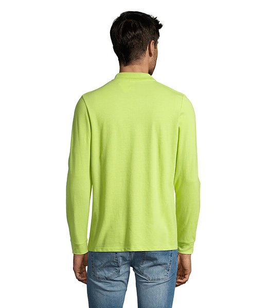 Männer Long-Sleeve Polo 180g Cilgian