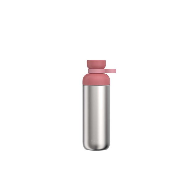 Vita 700 ml Wasserflasche aus recyceltem Edelstahl (Kohlensäure geeignet) - Utzena