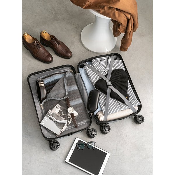 Reisetrolley aus ABS und PET Nolfräni