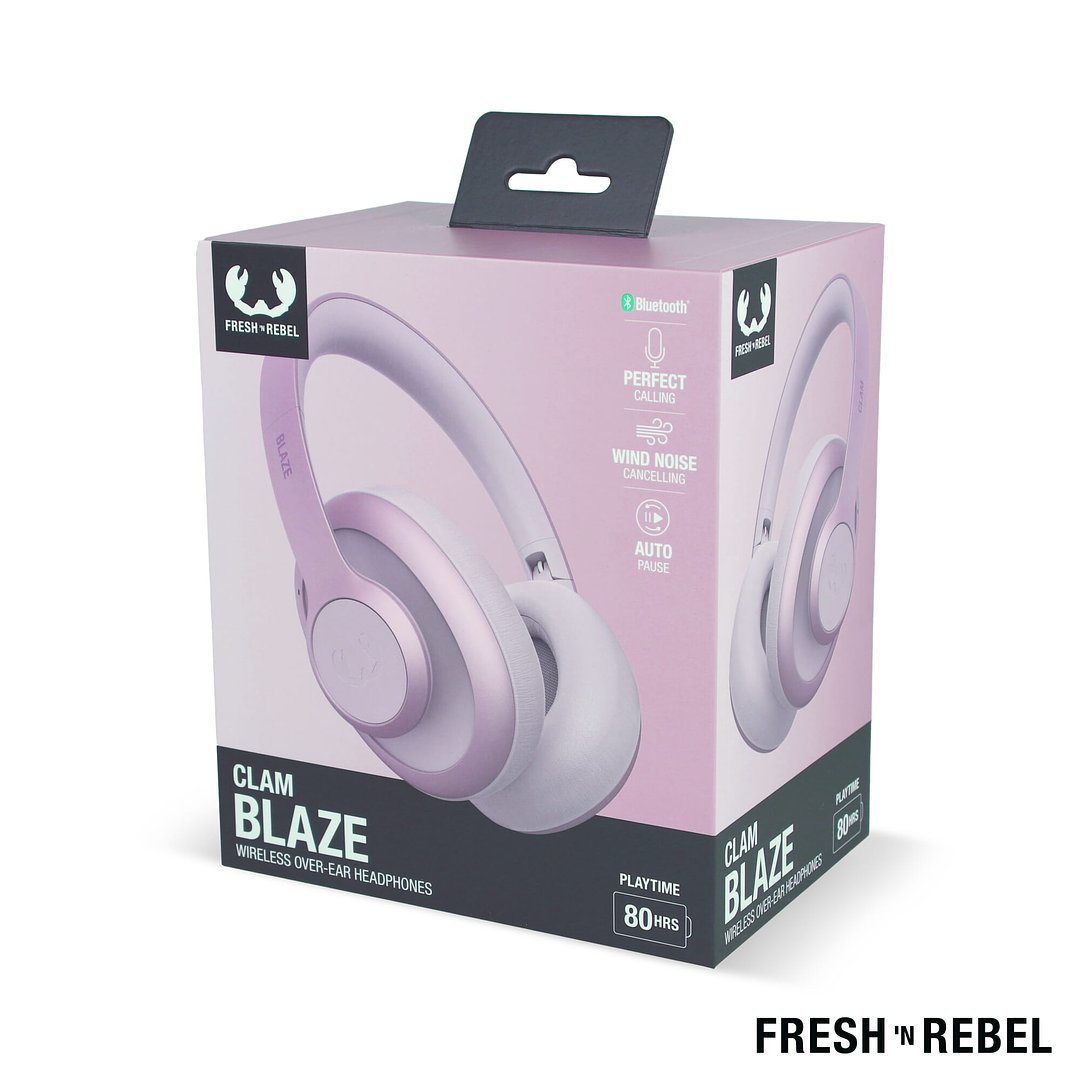Clam Blaze-Wireless headphone ENC Chlan