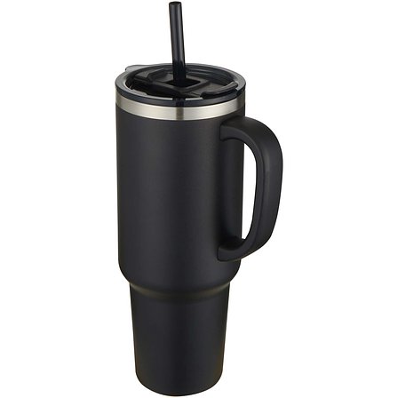 1200 ml doppelwandiger RCS-zertifizierter Kupfer-Vakuum Isolierbecher mit Strohhalm - Menele