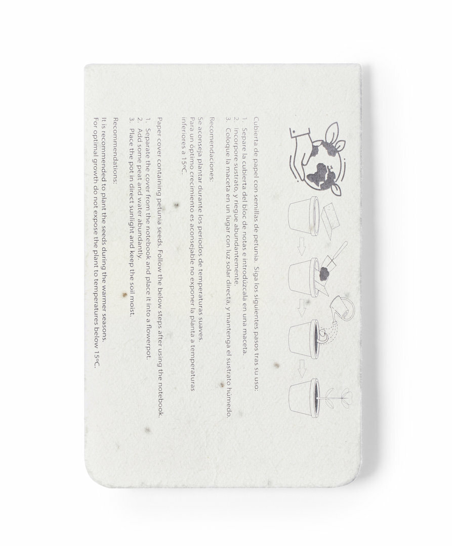 Samen Notizblock Idnti