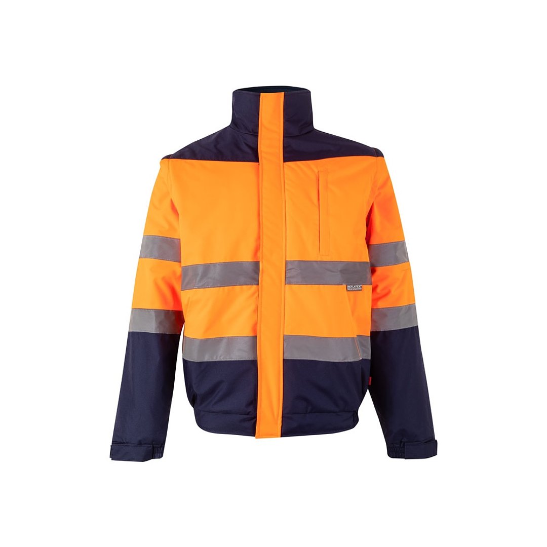 Zweifarbige Steppjacke (180g/m²) aus Polyester (100%) mit PU-Beschichtung Ruder