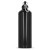 Aluminium Wasserflasche mit Karabiner 750ml Stgaunela