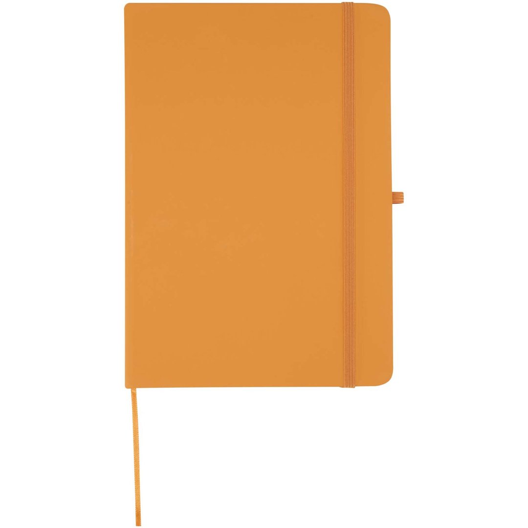 Set A5 Hardcover Notizbuch aus Recyclingpapier und einem Kugelschreiber - Andri