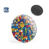 Runder Pin mit Magnet Vregiuana