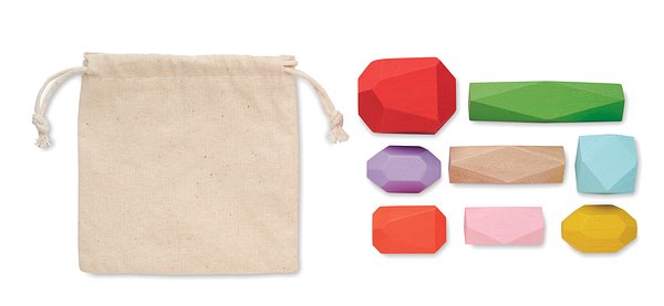 Holzsteine im Beutel Jovignan