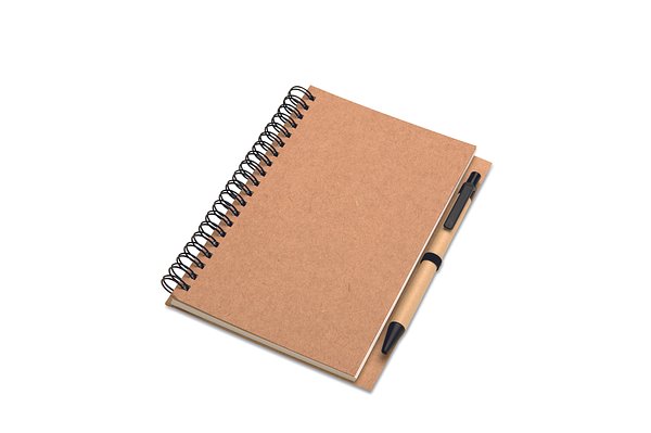 B6 Recyceltes Notizbuch Lolfri