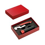 Weinset aus Aluminium und ABS Helll