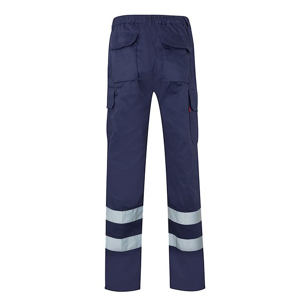 Hose mit mehreren Taschen aus Twill (200 g/m²), aus Baumwolle (35 %) und Polyester (65 %) Ruelycili
