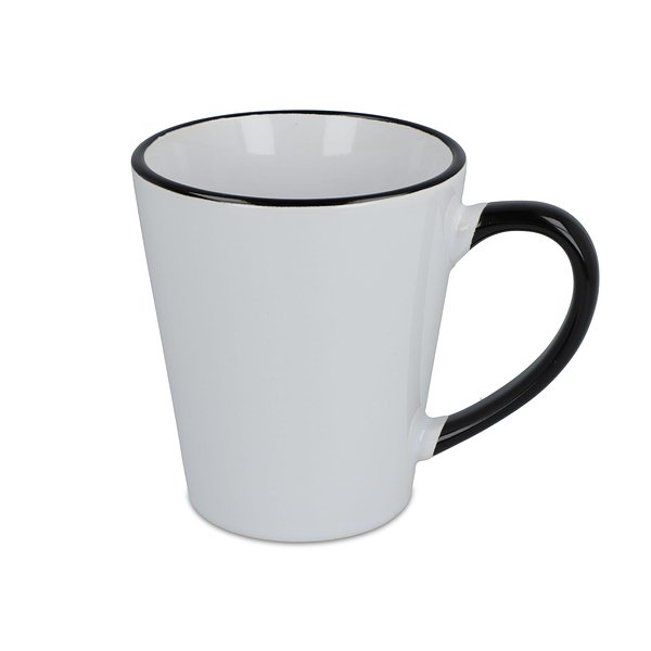 Melbourne Sublimationsbecher farbiger Rand & Henkel 350ml Jongin