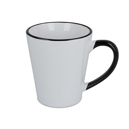 Melbourne Sublimationsbecher farbiger Rand & Henkel 350ml Jongin