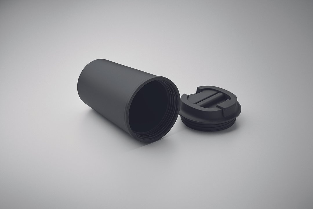 Doppelwandiger Becher 350 ml Helveivan
