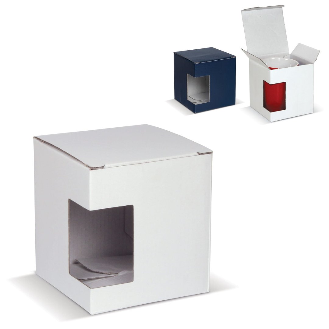 Verpackung Tassen mit Fenster Durie