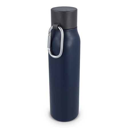 Karabiner mattierte Isolierflasche 600 ml Paunas