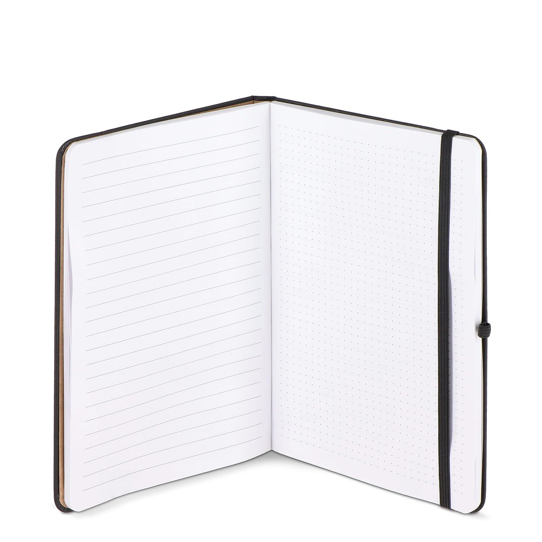 Notizbuch Olmo Hardcover PU A5 mit Haftnotizen Minethli