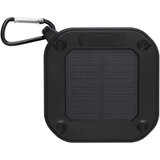 3W IPX5 Solar Bluetooth®-Lautsprecher aus recyceltem RCS Kunststoff mit Karabinerhaken - Fritanrin