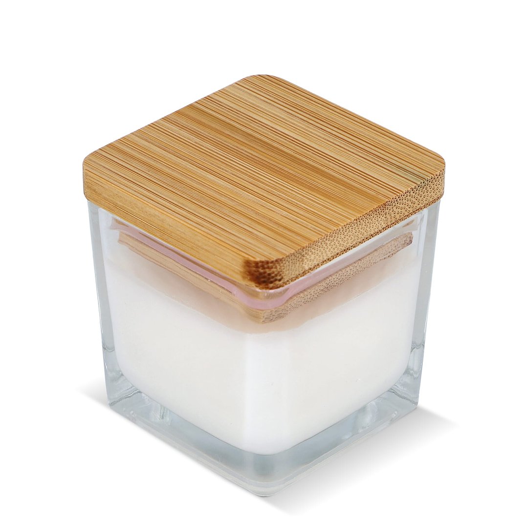 Chakra Kerze auf pflanzlicher Basis im Glasgefäß Utzi