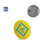 Runder Pin mit Broschennadel Palurin