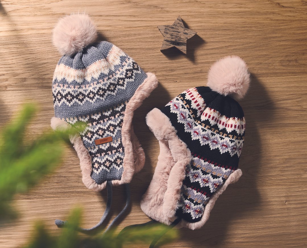 Gestrickte Ohrenmütze Buorlf