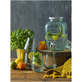 5-teiliges Set aus recyceltem Glas - Menst