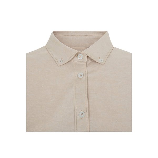Hemd Oxford (180 g/m²) für Damen, aus Baumwolle (50 %), Polyester (45 %) und Elasthan (5 %) Mudesch