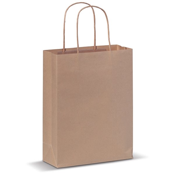 Kraftpapierbeutel 90g/m² 18x8x22cm Masperdia