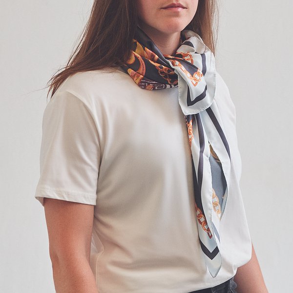 Schal Satin-Polyester Doldivia