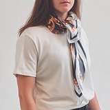 Schal Satin-Polyester Doldivia