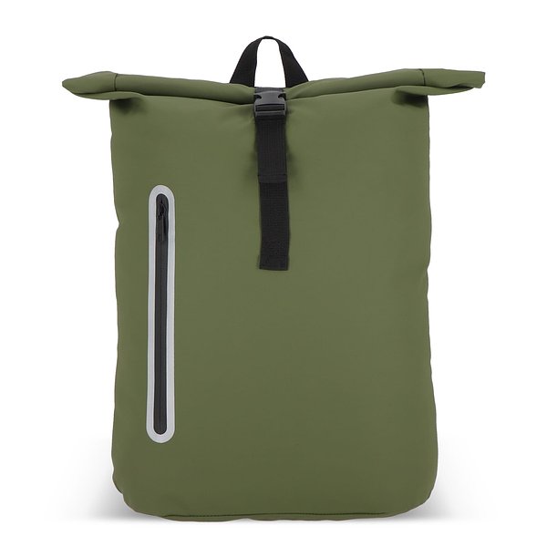 PU-beschichteter R-PET 600D Rolltop-Rucksack 20L Niansepas