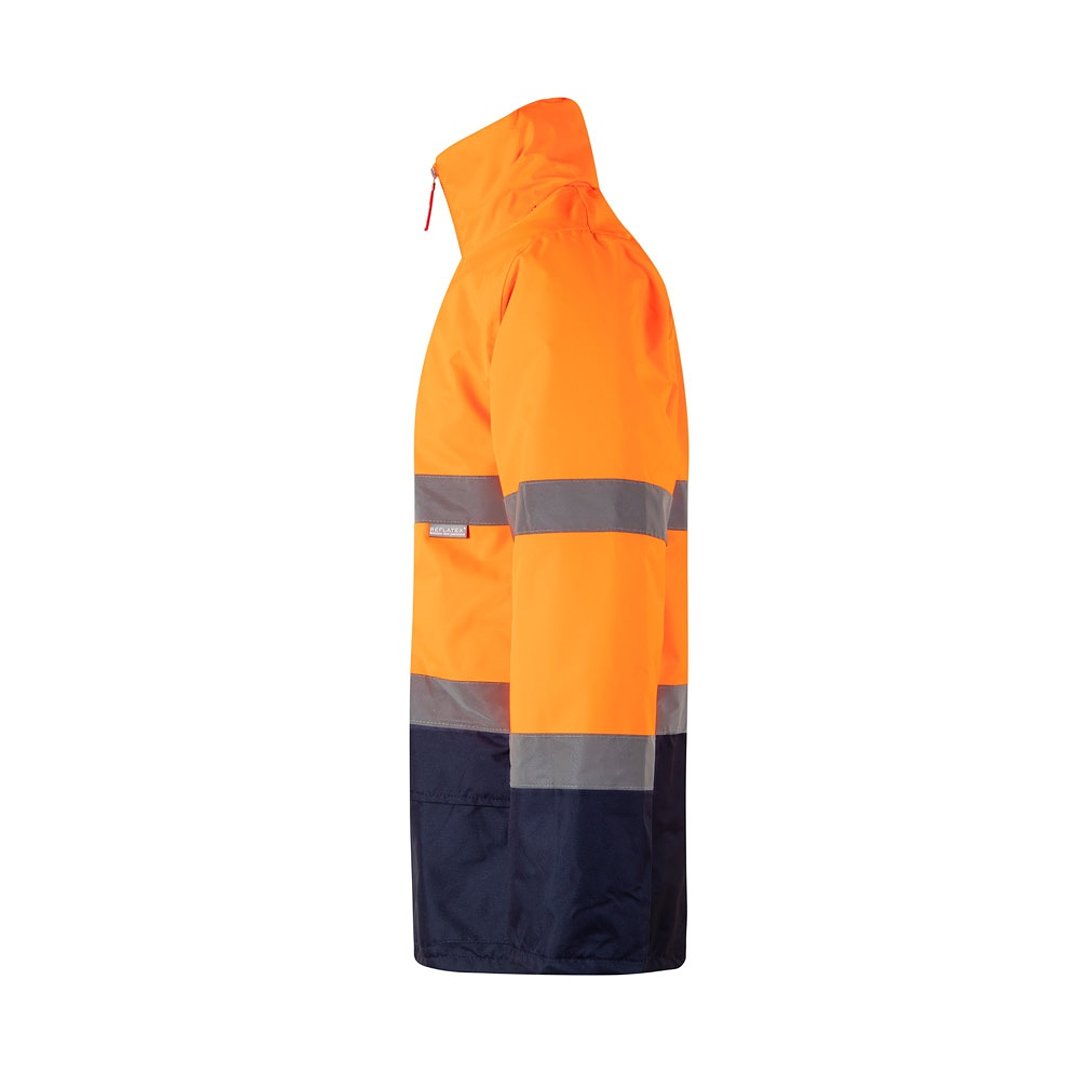 Zweifarbiger Parka (190g/m²), aus Polyester (100%), mit PU-Beschichtung Rendrio