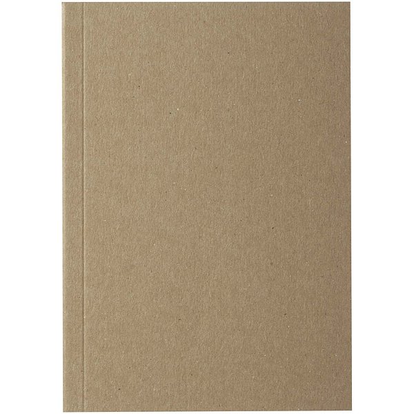 Austen A6 Softcover Notizbuch aus recyceltem Kraftpapier – 50 Blatt - Corsco