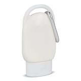 Sonnenschutzlotion mit Karabiner SPF30 aus recyceltem Material Hatrudi