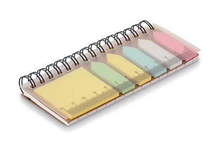 Notizzettel-Pad in PP Rudivie