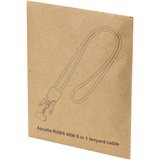 65 W 5-in-1-Ladekabel mit Lanyard aus recyceltem Kunststoff - Doldi