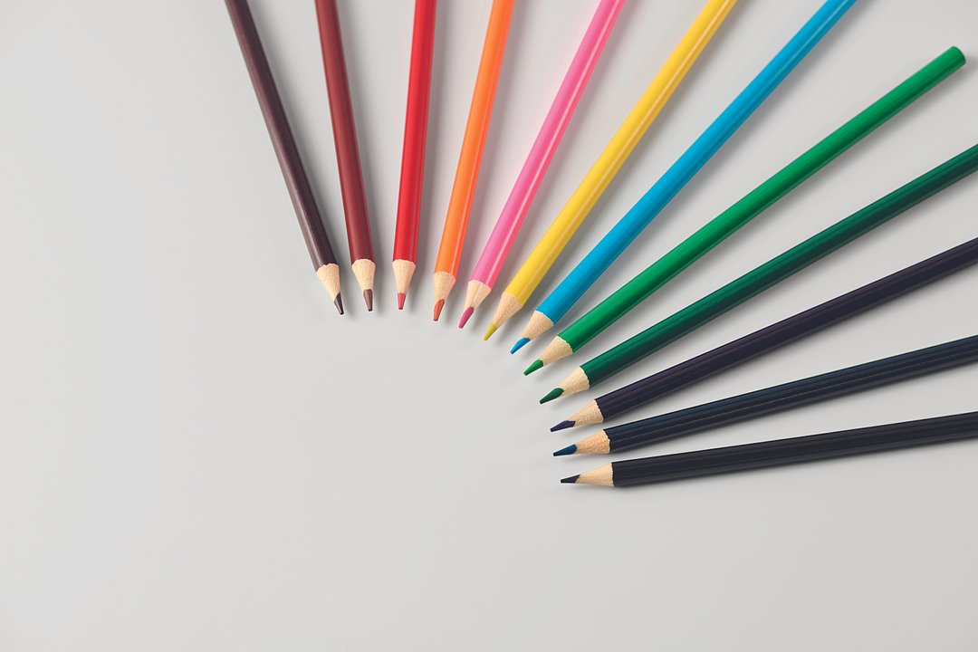 Malset mit 12 Buntstiften Hathlans