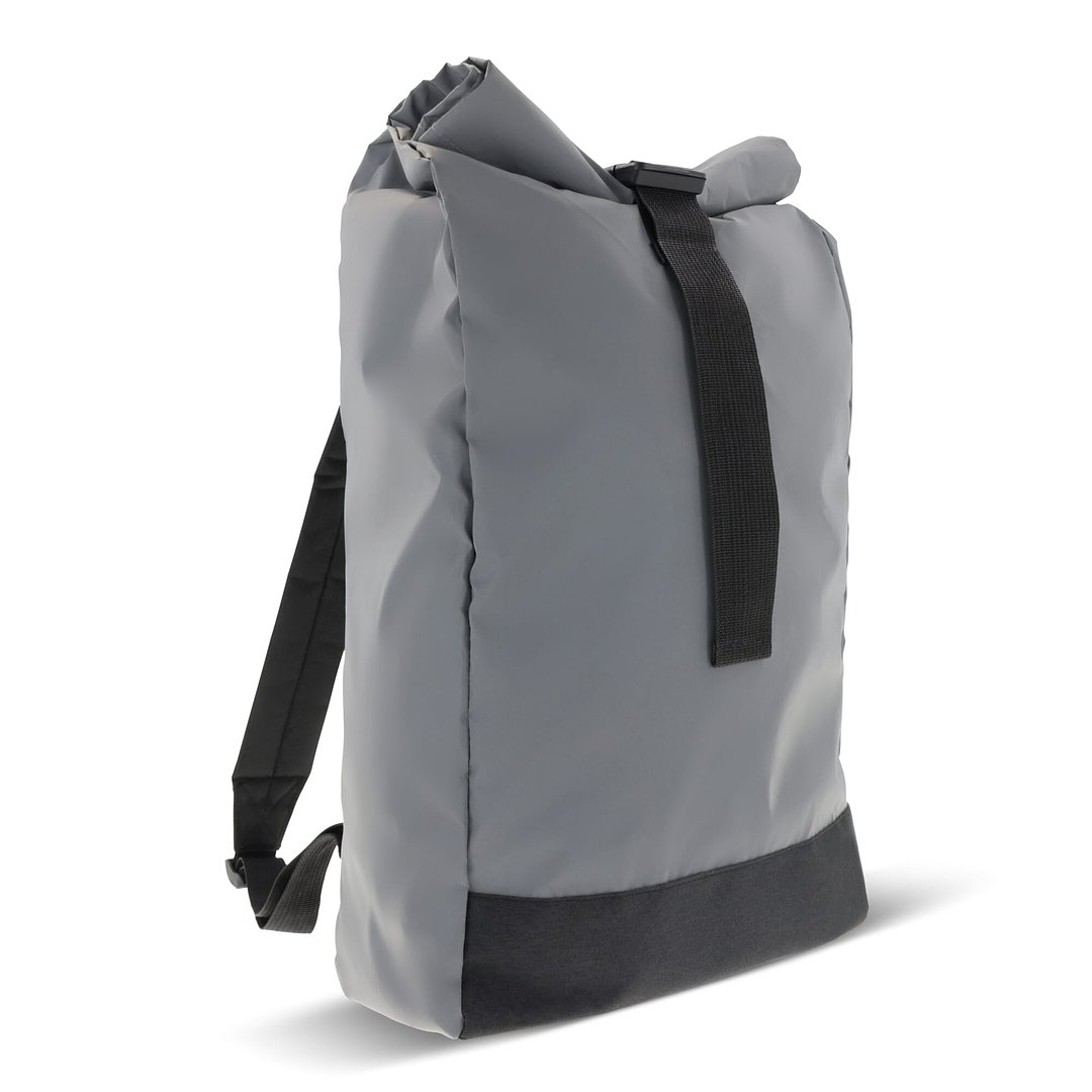 Reflektierender Rolltop-Rucksack 26x13x50cm Walurst