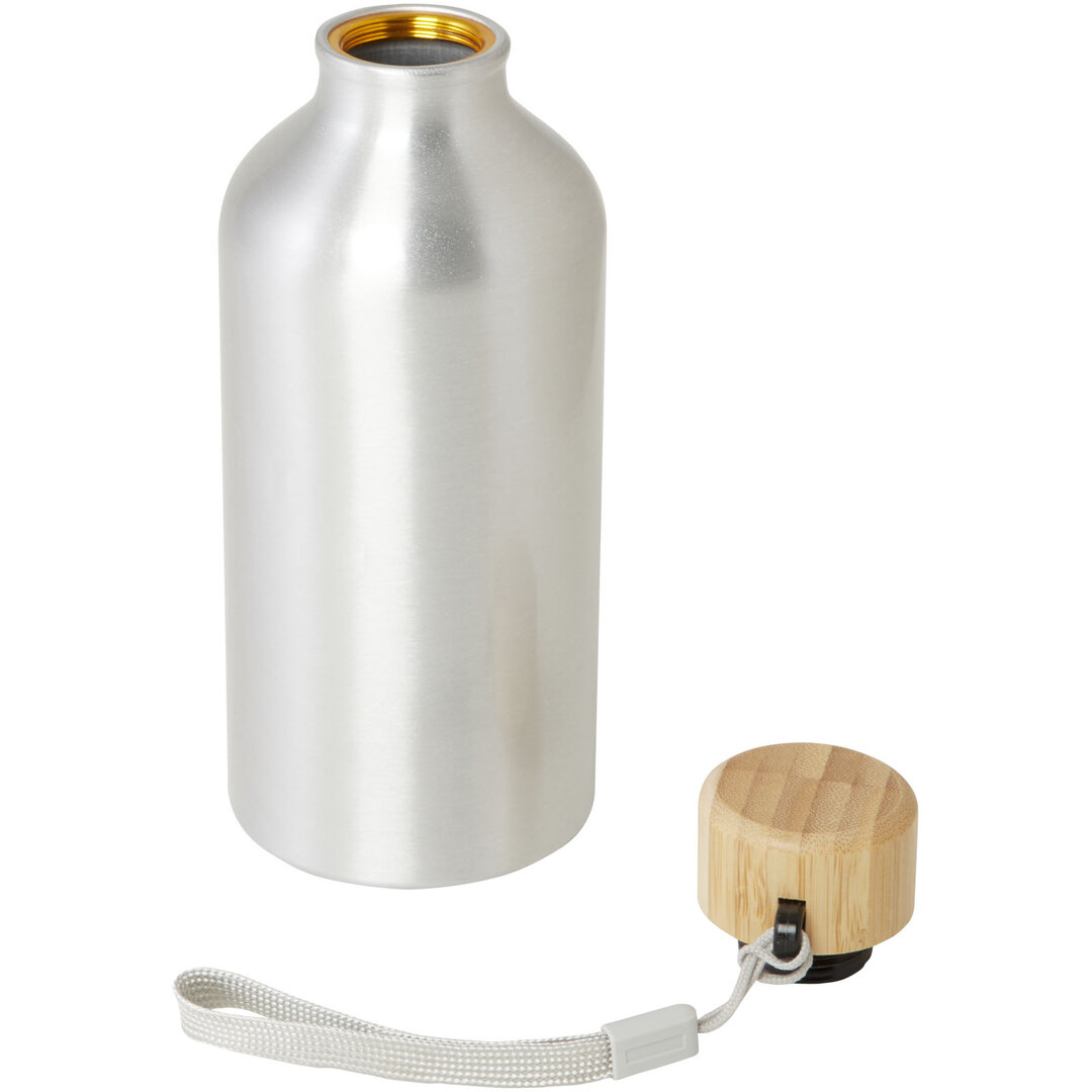 500 ml RCS-zertifizierte Wasserflasche aus recyceltem Aluminium - Liuly
